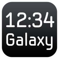 Galaxy Clock Widget on 9Apps