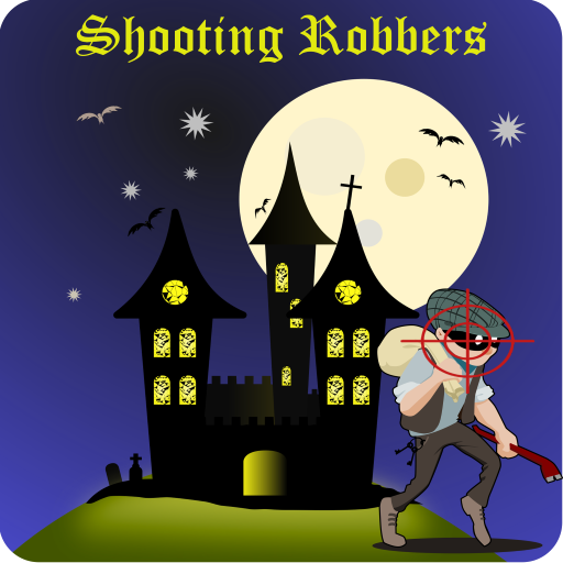 shooting robbers game icon