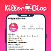 Bio for IG - Killer Bios on 9Apps