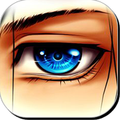 How to draw anime eyes manga icon
