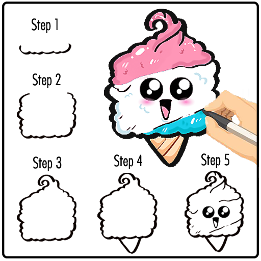 Kawaii Drawing Easy : How to Draw Step By Step icon
