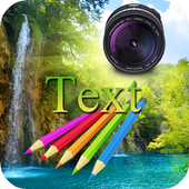Add Text Photo Editor أيقونة