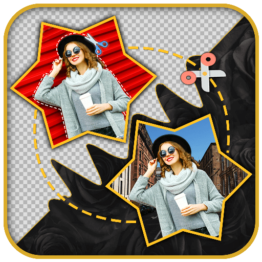 ikon Cut to Cut Studio - Background Cut Paste For DP