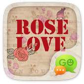 GO SMS ROSE LOVE THEME on 9Apps