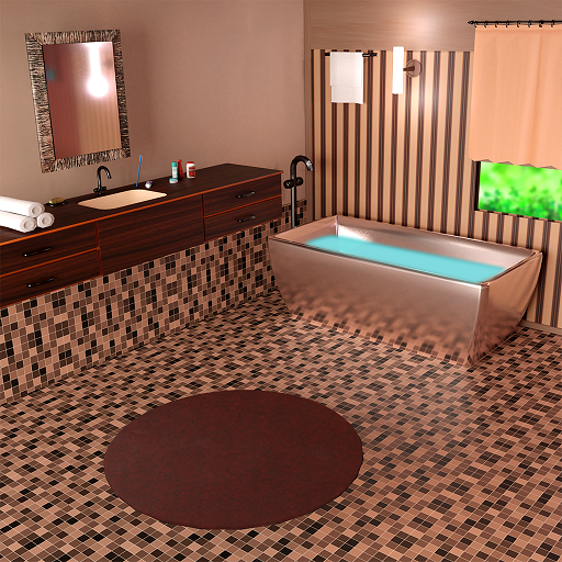 Washroom Cleanup 3D - Deep Clean Bath &amp; House Inc. icon