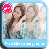 Photo blender Image mixer new icon
