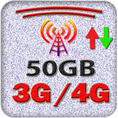 Free 4G 50 GB Data -Free Data Unlimited 4G Data MB on 9Apps