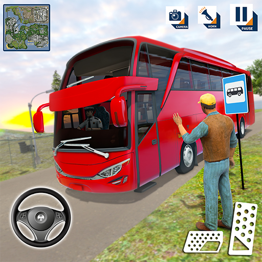 Offroad Bus Driving :Bus Games icon