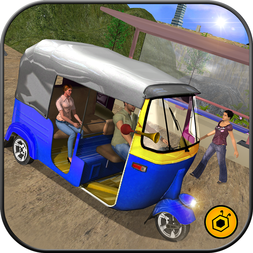 Rickshaw Auto Tuk Tuk Driver icon