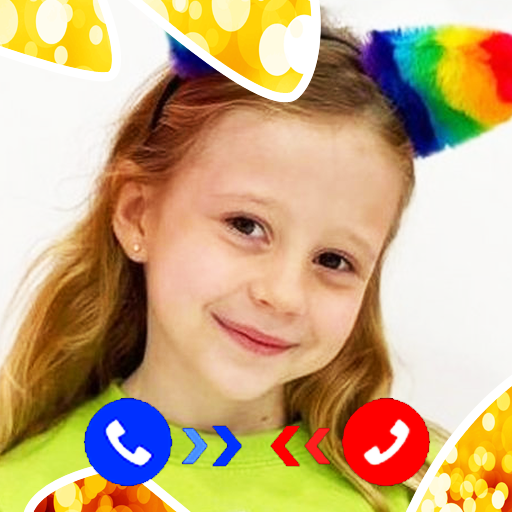 Like Nastya Fake Call Voice And Video Call icon