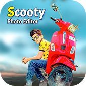 Scooty Photo Editor أيقونة