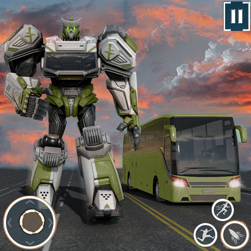 Army Robot Bus Simulator : Transport Mission Game icon