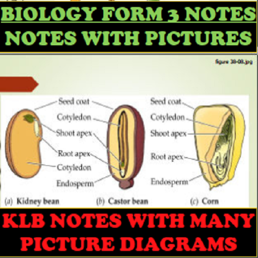 Biology Form 3 Notes  Diagrams أيقونة