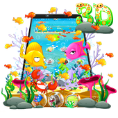 Fish 3D Parallax Launcher Theme 🐟 icon