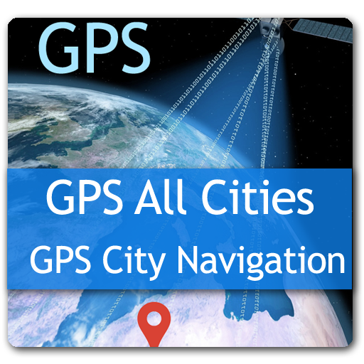 GPS All Cities City Navigation أيقونة
