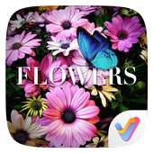 Flowers 3D V Launcher Theme on 9Apps