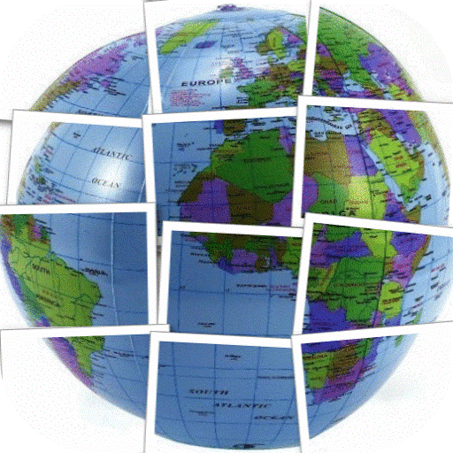 World Map Puzzle icon