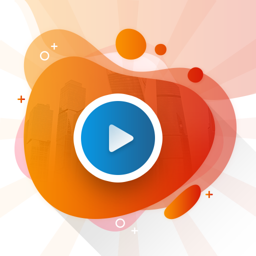 Moj Video - Status Video (Funny Short Video App) أيقونة