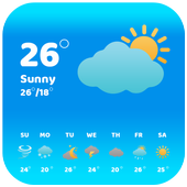 Free weather app-weather channel,live weather app icon