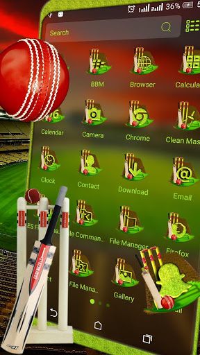 Cricket Stadium Theme Launcher screenshot 2