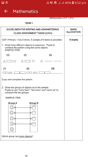 Primary SBA school Based Assignment Ghana screenshot 4