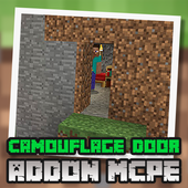 🚪 Camouflage Doors Resource Pack for Minecraft PE أيقونة