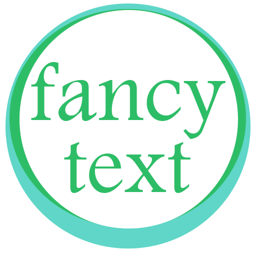Fancy text + icon