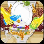 Royal Bathroom - Magic Toilet Cleanup icon