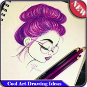 Cool Art Drawing Ideas icon