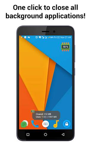 RAM Cleaner Lite screenshot 2