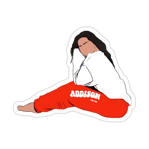 addison rae icons and stickers for telegram icon