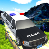 Limo Police Car Driving Ofrod icon