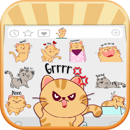 Kitty Cat Life Emoji Stickers icon