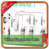 Wiring Diagram Star Delta иконка