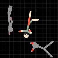Stickman Ragdoll Warrior Fight