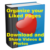My Liked pages Manager for Facebook pages app. icon