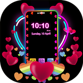 Heart Edge-LED Border light Live Wallpaper иконка