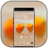 Theme for funny colour beach sunglasses