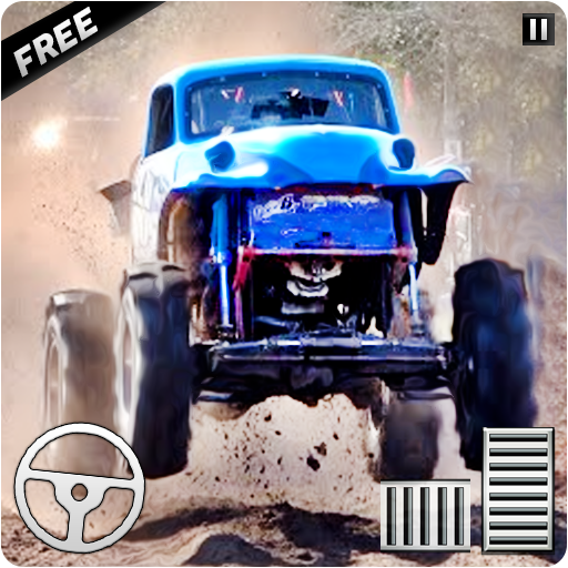 Monster Truck Offroad Stunt Driving Truck 3d icon