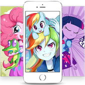 Equestria Girls Wallpaper HD icon