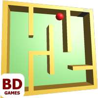 Red Ball in Labyrinth 3D
