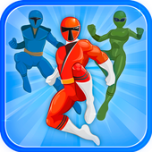 Power with rangers charge icon