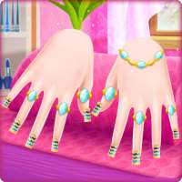 Teen Girl Nail Salon