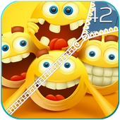 Emoji Smiley Zipper Lock Screen: Emoji Lock screen icon