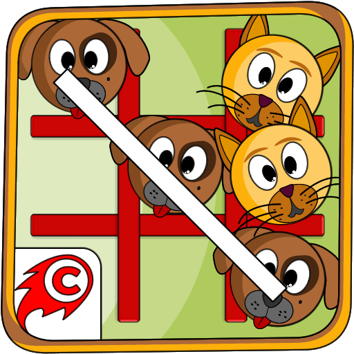 Cat Dog Toe 🐱🐶 - Tic Tac Toe Game ⭕️❌ icon