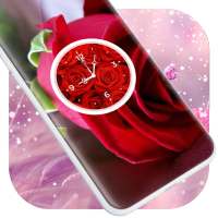 Lovely Clock Live Wallpaper on 9Apps