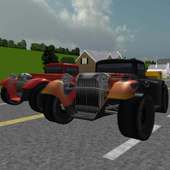 Crazy Hot Rod Stunt Racing