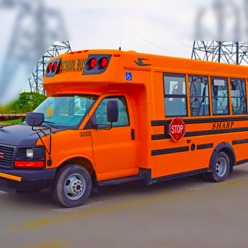 School Bus Driver 3D icon