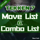 Tekken 7 Move & Combo List Offline App