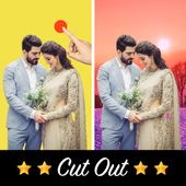 Cut paste photos - Background Eraser أيقونة